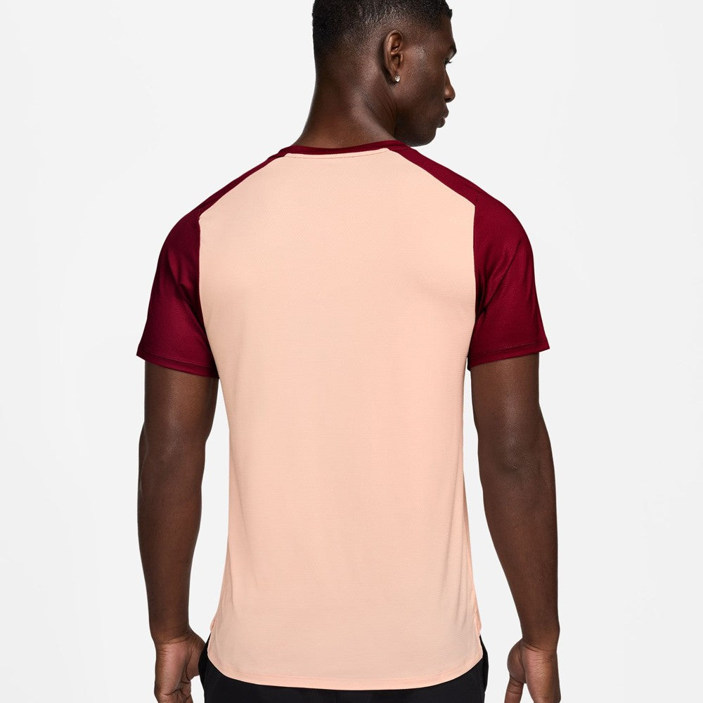 Nike Men's Advantage Top Team Red/Multi - Lightweight Performance T-Shirt for Running, Gym & Casual Wear