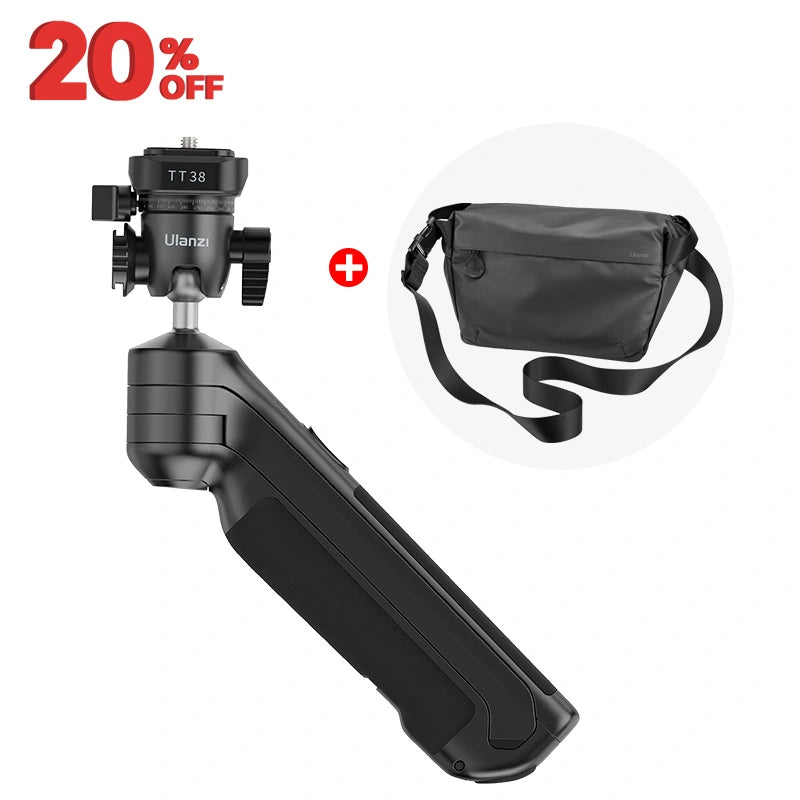 Ulanzi TT38 Quick Release Tripod Stand T070GBB1 - One Click Opening for Photography, Vlogging & Travel - Perfect for DSLR Cameras, Smartphones & Video Shooting