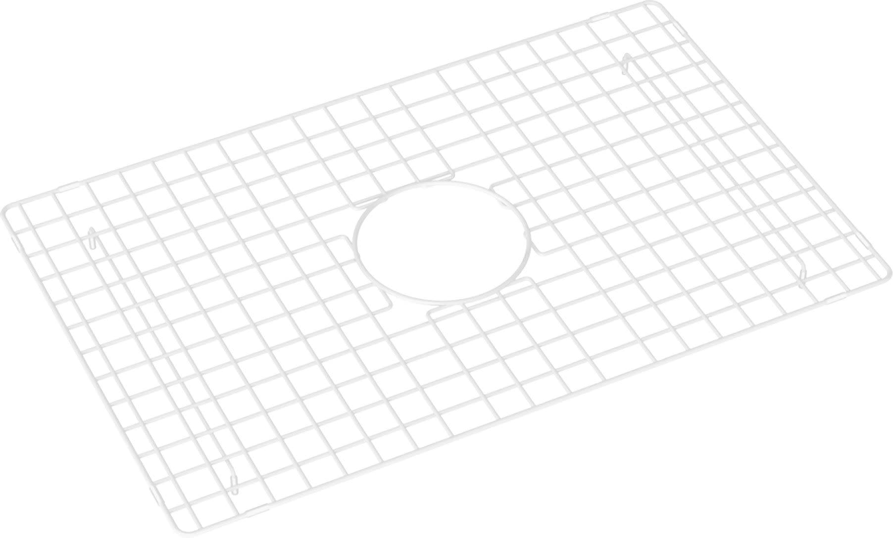 ROHL WSGUM2318WH White Wire Sink Grid - Durable Stainless Steel Sink Protector for Kitchen & Bathroom - Perfect for Protecting Countertops from Scratches & Dishes from Breaking