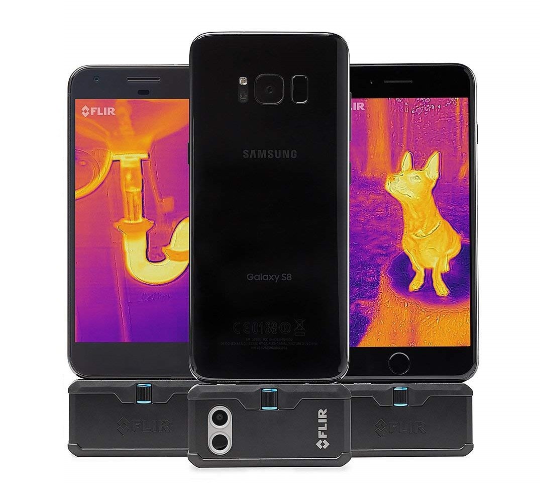 FLIR ONE Pro LT - High Resolution Thermal Imaging Camera for Android Smartphones (USB-C) | Professional Thermal Scanner for Home Inspection, Electrical Maintenance & HVAC | Not Compatible with iOS Devices