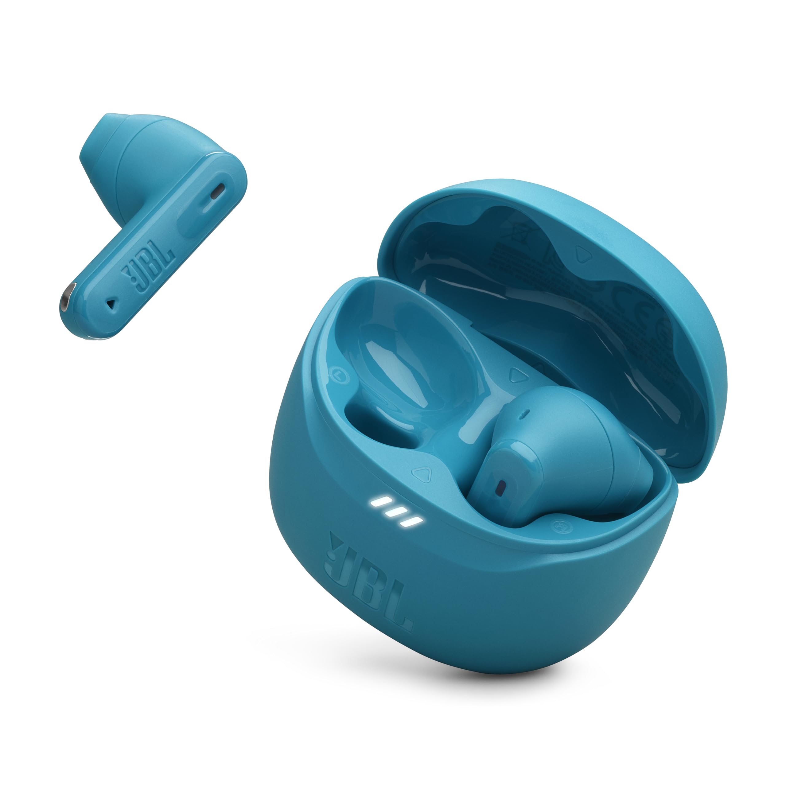JBL Tune Flex 2 True Wireless Earbuds with Active Noise Cancelling, Spatial Audio & Smart Ambient Mode - 6 Mics for Crystal Clear Calls, 48H Battery Life, IP54 Waterproof (Teal) | Perfect for Commuting, Workouts & Travel