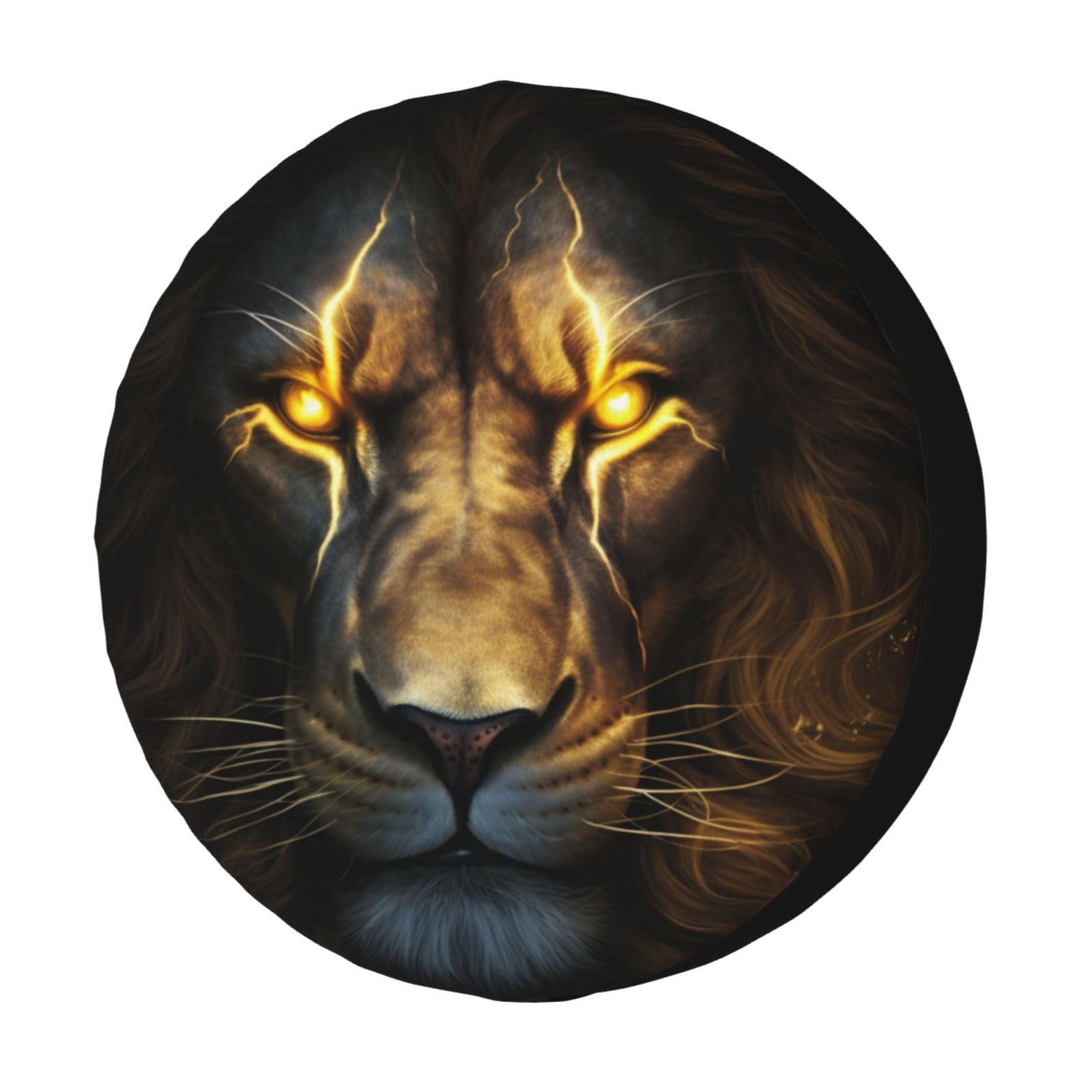 Cool Lion 17 Inch Spare Tire Cover - Dust-Proof & UV Resistant Wheel Protector for Trailers, RVs, SUVs | Perfect for Outdoor Adventures & Road Trips