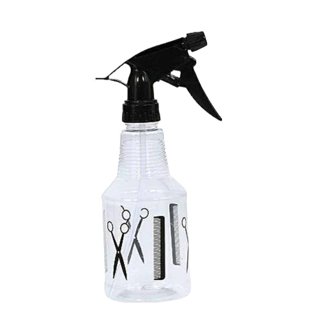 Best Hair Spray Bottle - Transparent Multi-Use Spray Bottle for Hair Care, Cleaning & Gardening | Refillable Plastic Sprayer for Styling, Plants & Household Use