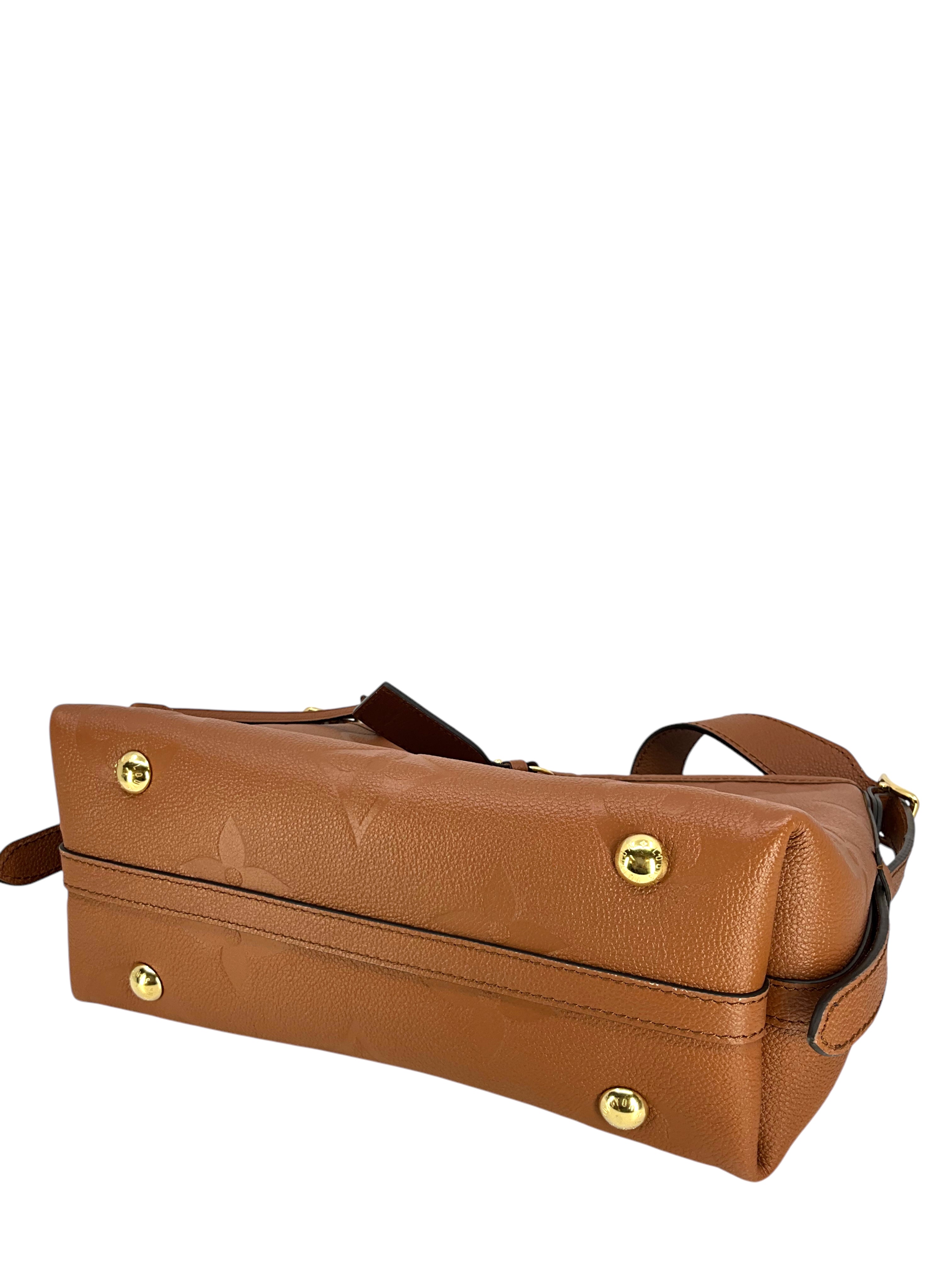 Authentic Louis Vuitton Giant Monogram Empreinte Leather Carryall PM Handbag - Luxury Tote for Women, Perfect for Work, Travel & Everyday Use