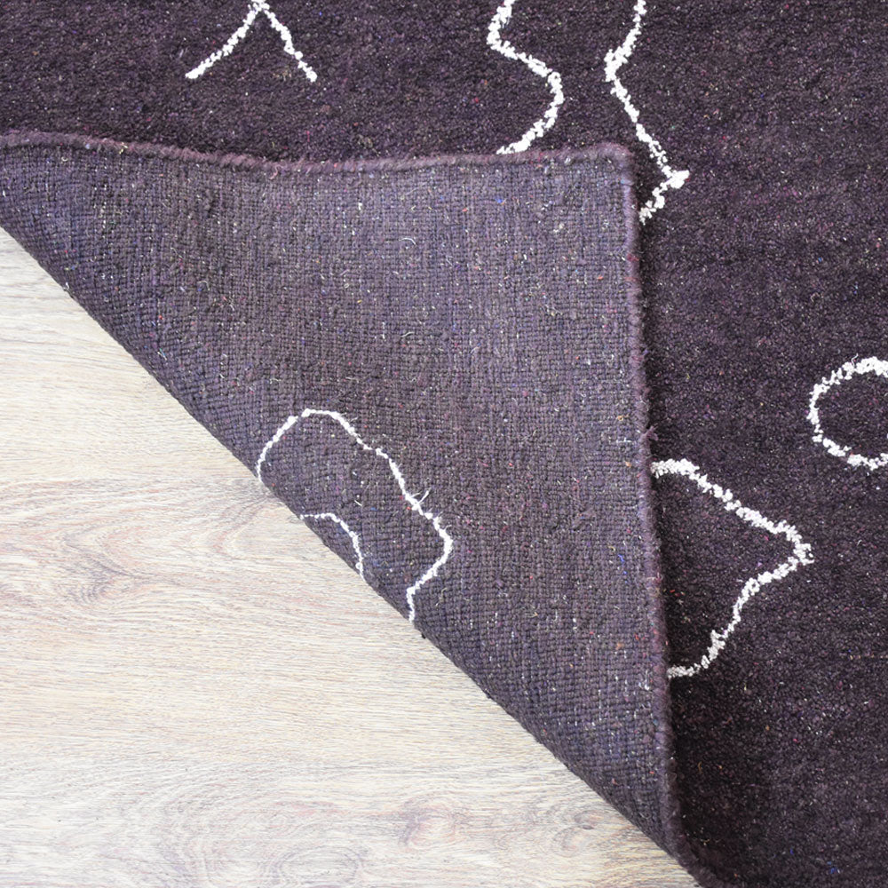 Hand Knotted Reflection Rug - Premium Bohemian Style Area Rug for Living Room, Bedroom & Dining Room - Soft & Durable Home Decor
