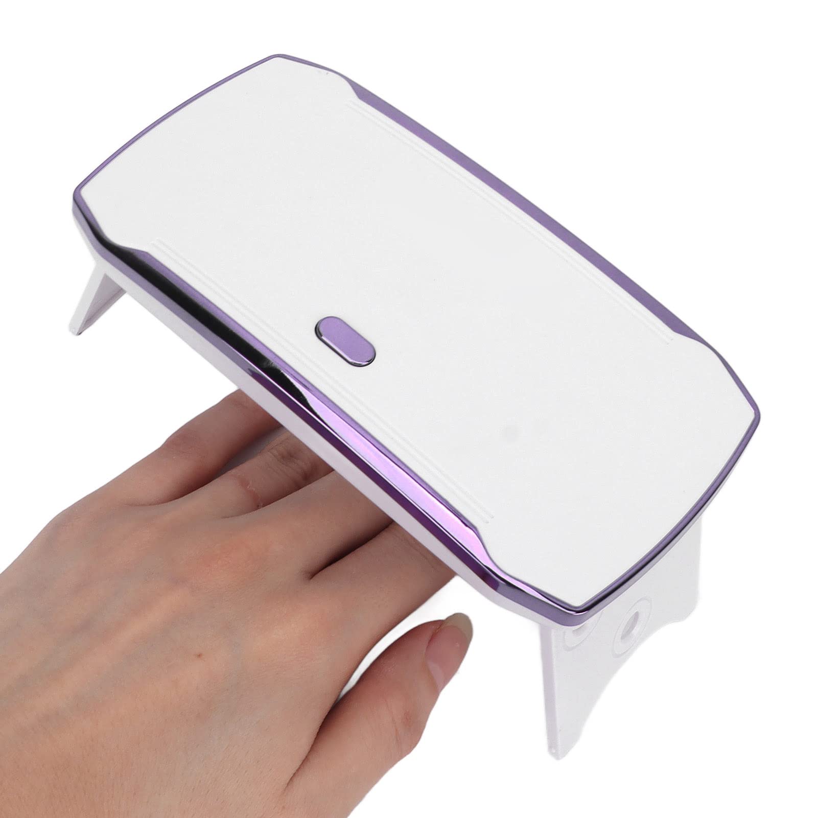 36W LED UV Nail Dryer Lamp - Portable & Foldable Gel Polish Curing Light with 12pcs LED Chips, 60s Fast Drying Timer | Perfect for Home Manicures, Salon Nail Art & Professional Gel Polish Application