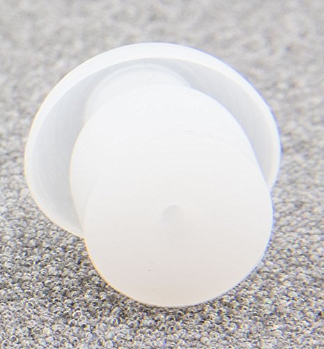 10 Pcs Silicone Replacement Mushroom Earplug Eartips for Motorola/Kenwood/Icom/Vertex Security Headsets - Noise Isolating Earbud Tips for Surveillance Kits & Clear Communication (Ideal for Security Guards, Construction Workers & Loud Environments)