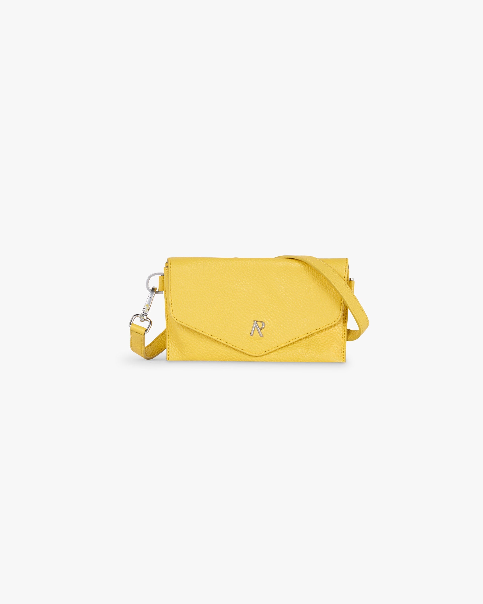 Pastel Yellow Crossbody Bag with Sunglasses Holder - Stylish & Functional for Travel, Beach, and Everyday Use