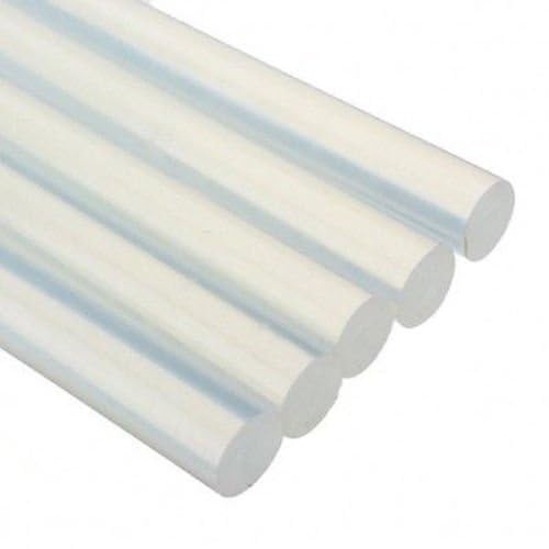 CLAPONE 20 Pcs Clear Hot Melt Glue Sticks for 20W Mini Glue Gun - No Stringing Adhesive for Arts, Crafts & DIY Projects - Perfect for Scrapbooking, Home Decor, School Projects & EVA Foam Bonding