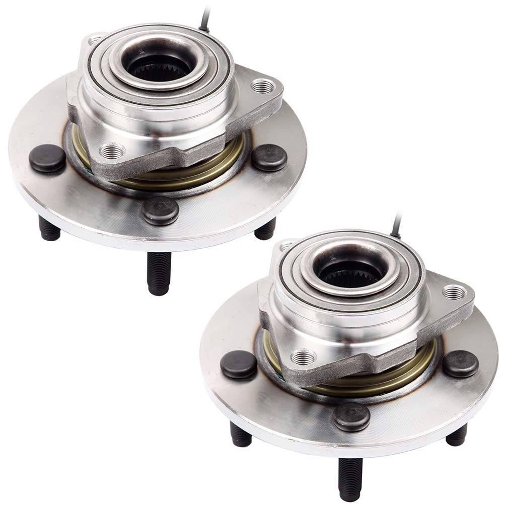 ROADFAR Wheel Bearing and Hub Assembly - Compatible with 2009-2011 Dodge Ram 1500 - Replacement Part #515126 (2-Pack) - Durable Performance for Smooth Rides & Off-Road Adventures