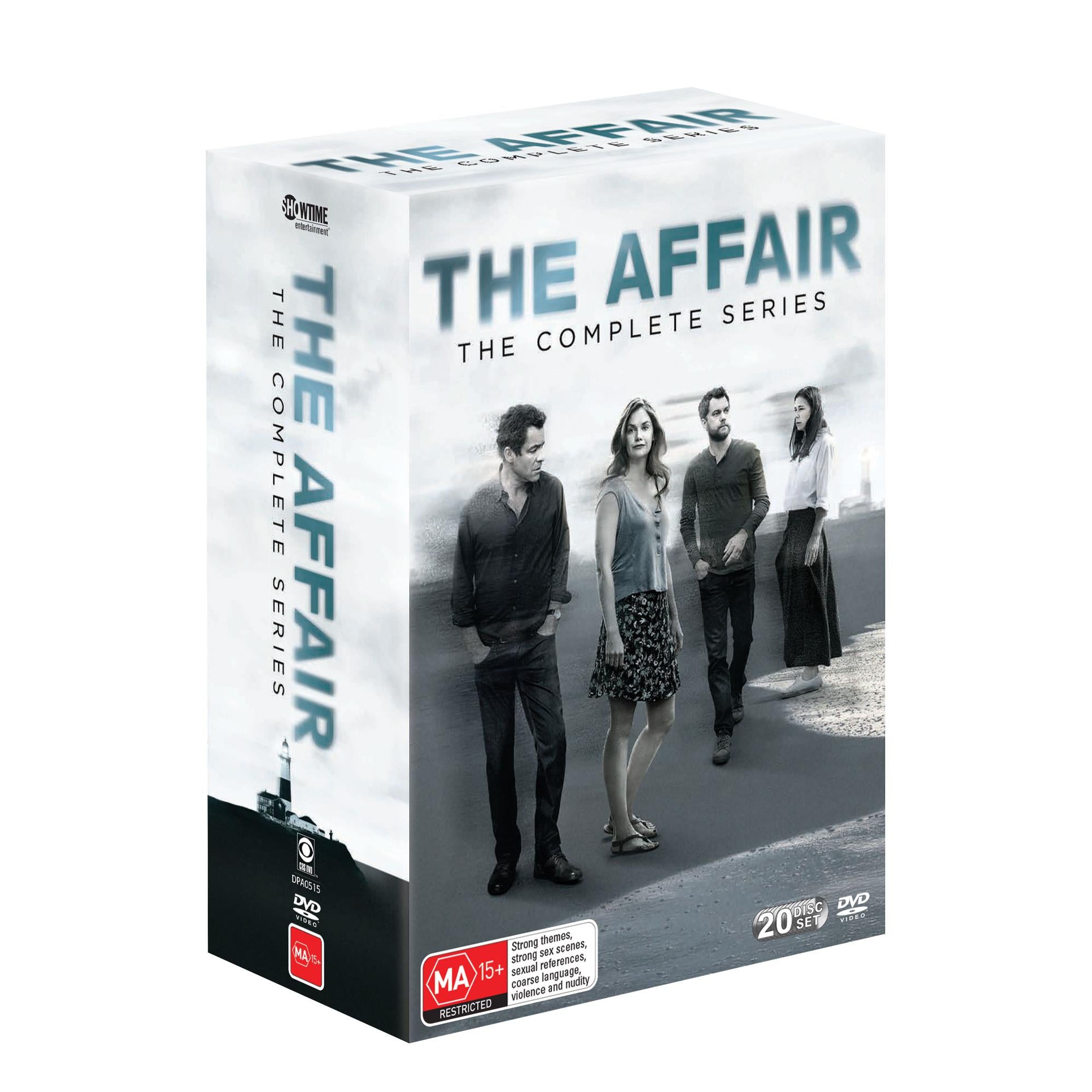 The Affair Complete Series DVD Box Set - Romantic Drama TV Show for Binge-Watching at Home