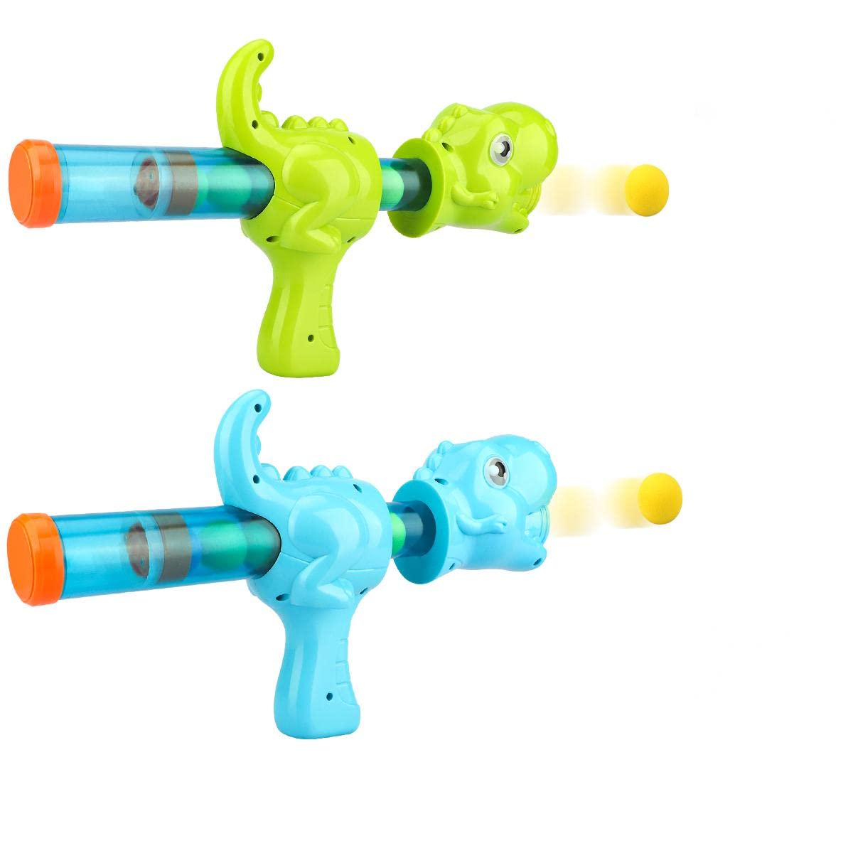 Foam Ball Toy Guns for Kids - Soft Foam Blaster Toy Set with 50 Foam Balls - Safe Outdoor & Indoor Play for Boys and Girls - Perfect for Nerf Battles, Birthday Parties, and Backyard Games