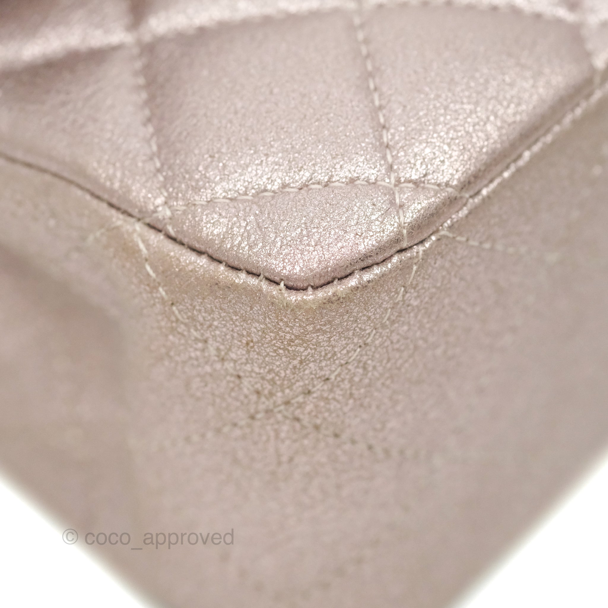 Chanel Classic M/L Medium Double Flap Bag in Rose Gold Pink Lambskin with Gold Hardware - Luxury Handbag for Women, Perfect for Parties, Weddings & Special Occasions