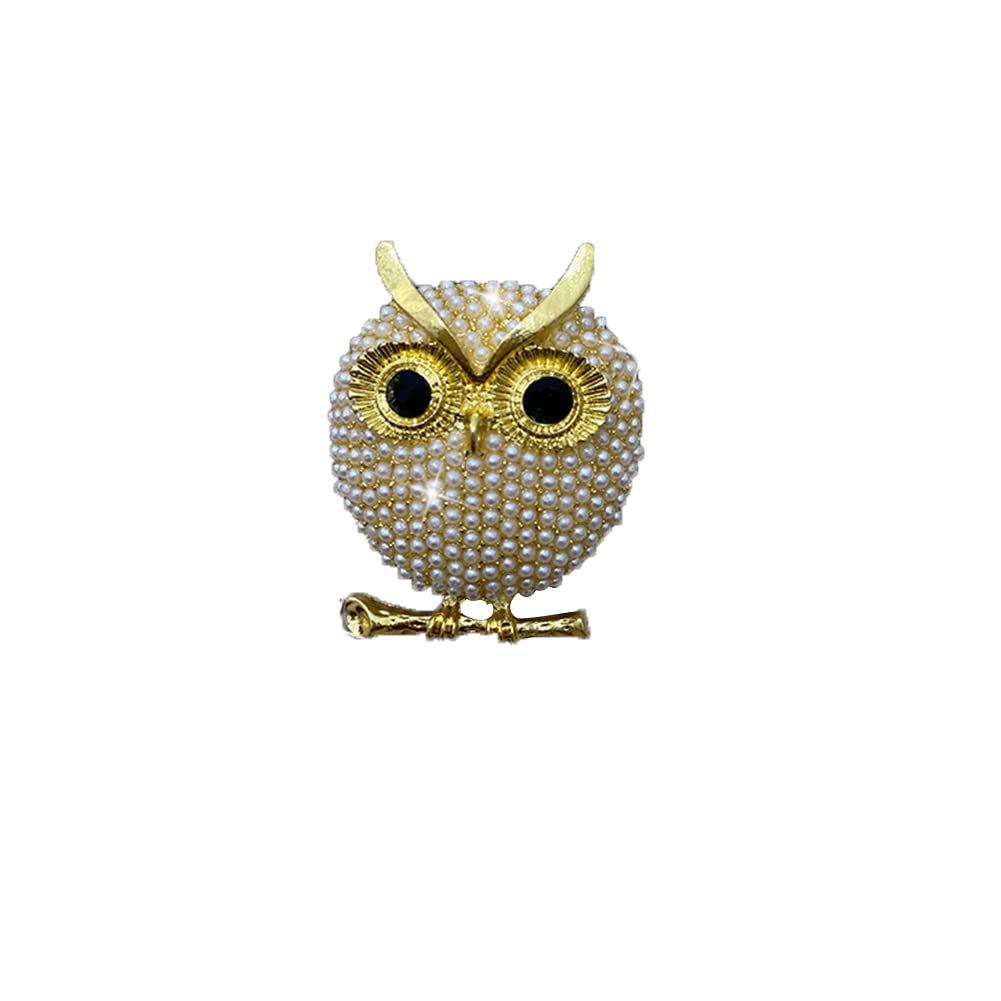 Owl Car Vent Clip Charm - Zcargel Bling Pearl Car Air Freshener Clip, Glamorous Car Perfume Holder & Interior Decoration Accessories for Women | Perfect for Car Vent Decor, Gift Ideas & Vehicle Personalization
