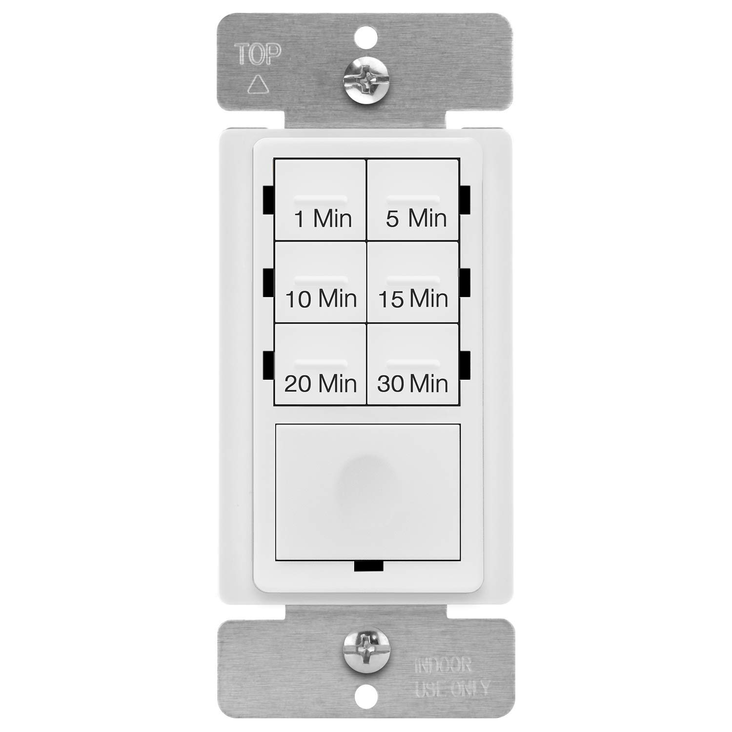 Broan-NuTone PowerHeat Bathroom Exhaust Fan with Heater, LED Light & Enerlites Timer Switch Combo - Perfect for Bathroom Ventilation, Heating & Lighting in Homes, Apartments & Hotels