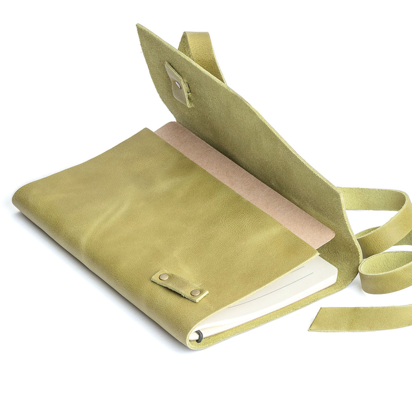 Premium Leather Wrap Journal for Writing & Sketching - Handmade Refillable Notebook, Perfect for Travel, Work & Creative Projects