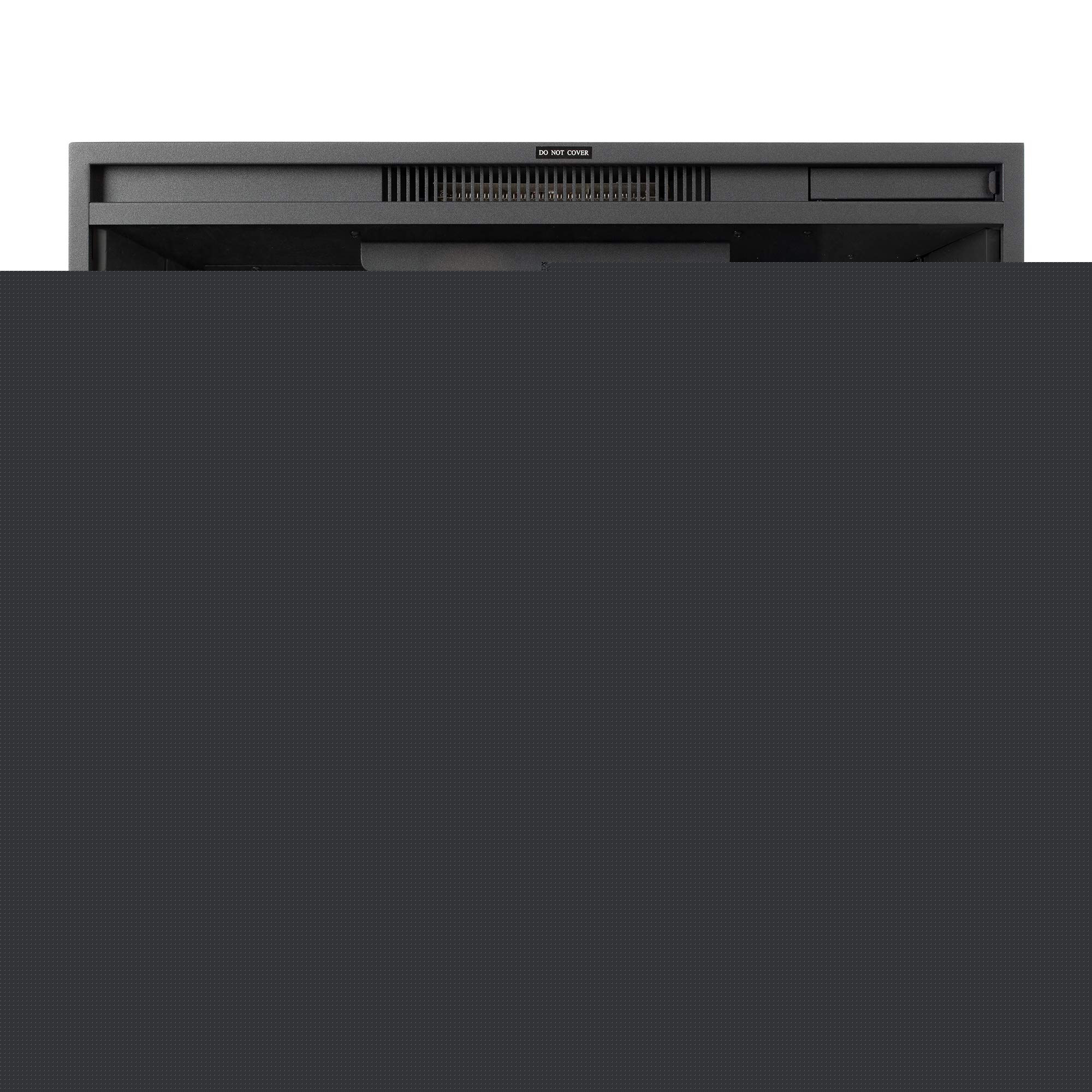 30 Inch Recessed Electric Fireplace with LED Flame Effect - 3 Color Modes, Remote Control, 1500W Adjustable Heater & Touch Screen - Perfect for Bedroom, Living Room & Office (Black)
