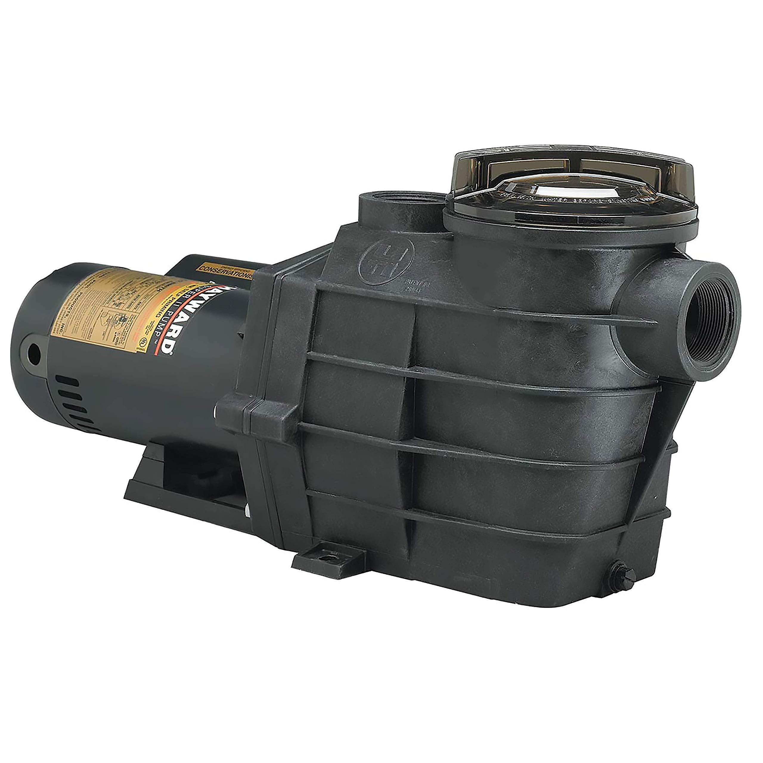 Hayward W3SP3007X10AZ Super II 1 HP Pool Pump - High-Efficiency Swimming Pool & Spa Pump for Clean and Clear Water