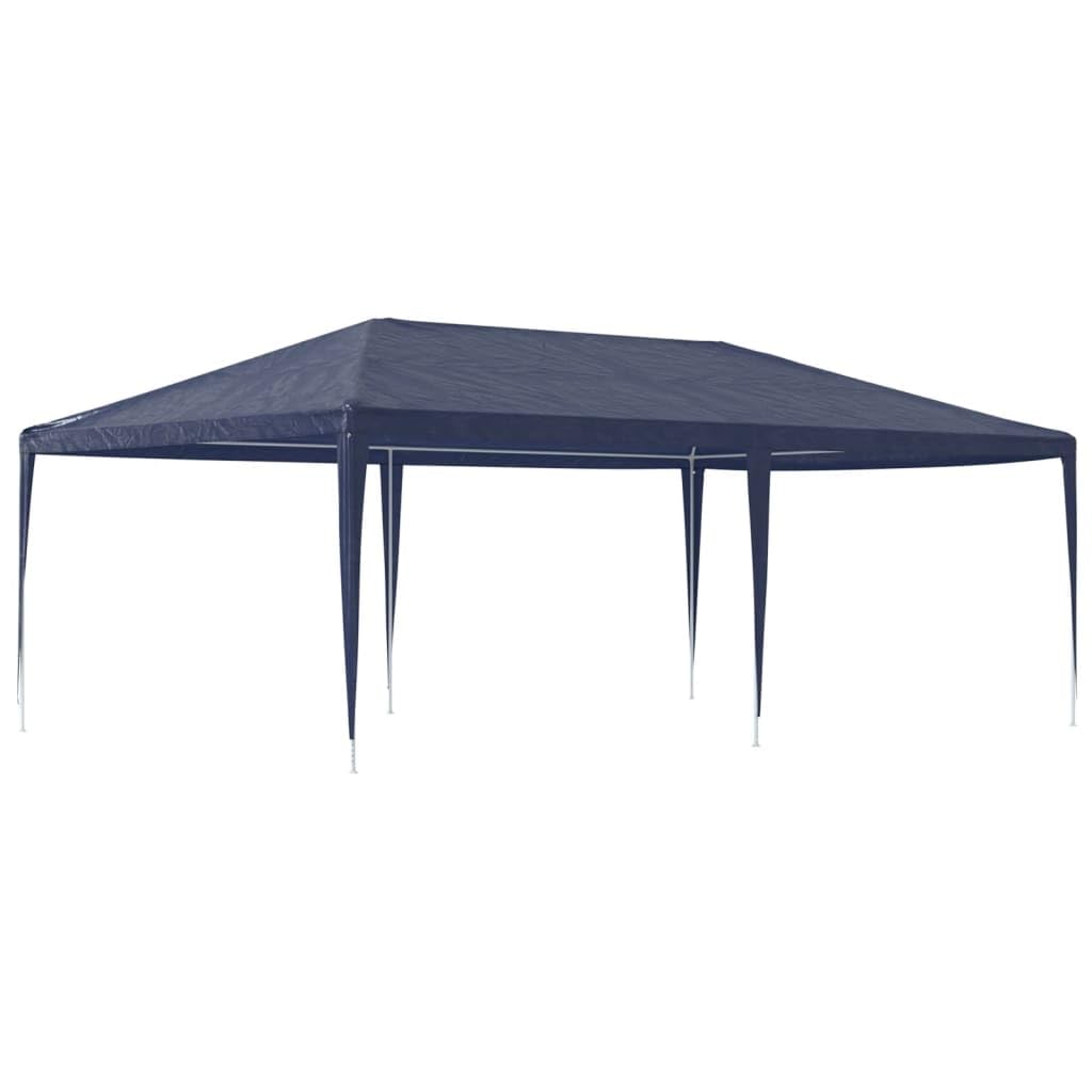 13.1'x19.7' Blue Party Tent - Waterproof Outdoor Canopy for Backyard, Wedding, and Camping Events - Heavy Duty Shelter with UV Protection