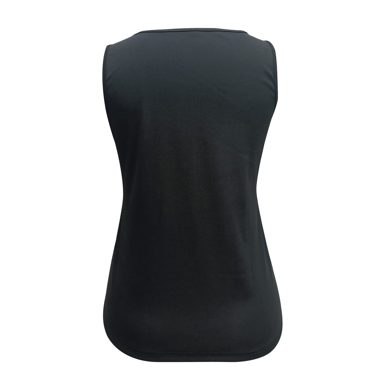 Women's Summer Workout Tank Tops - Breathable Casual Basic Solid Loose Fit Scoop Neck Vest Shirt | Gym, Yoga, Running & Everyday Wear