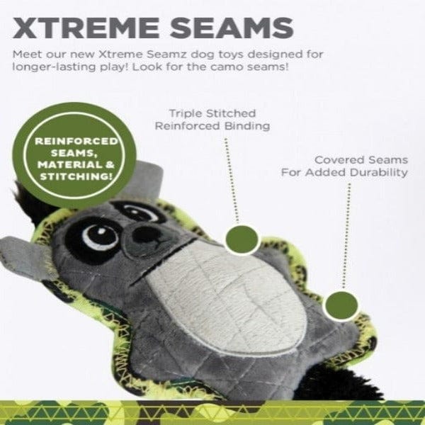 Outward Hound Xtreme Seamz Small Dog Toy - Durable Chew Toy for Small Dogs, Interactive Play & Training - Perfect for Indoor & Outdoor Use
