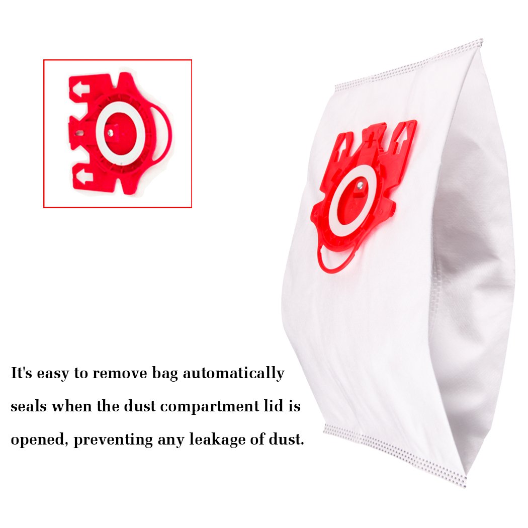 I-Clean Vacuum Bags 12PCS for FJM Vacuums - with Filters for Home Cleaning