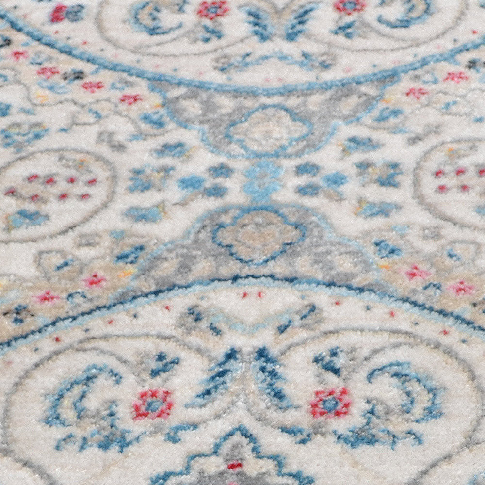 Silkaria Machine Woven Rug - Soft & Durable Area Rug for Living Room, Bedroom - Non-Slip Modern Home Decor Carpet