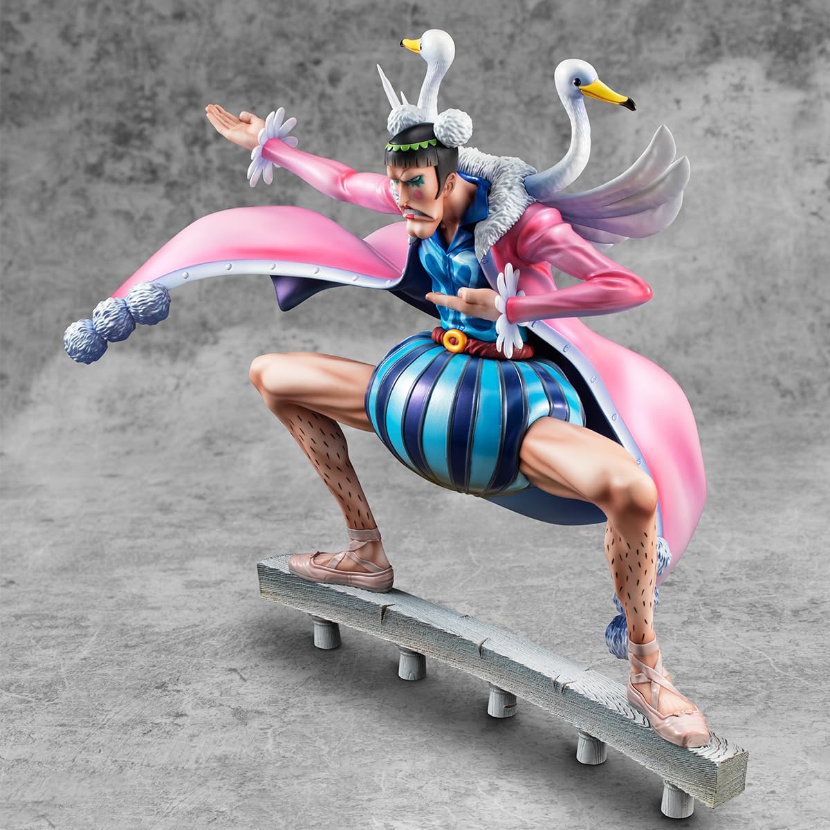 One Piece PVC Statue - P.O.P. Playback Memories Mr. 2 Bon Clay 23cm Anime Collectible Figure | Perfect for Display, Anime Fans & Gift Giving