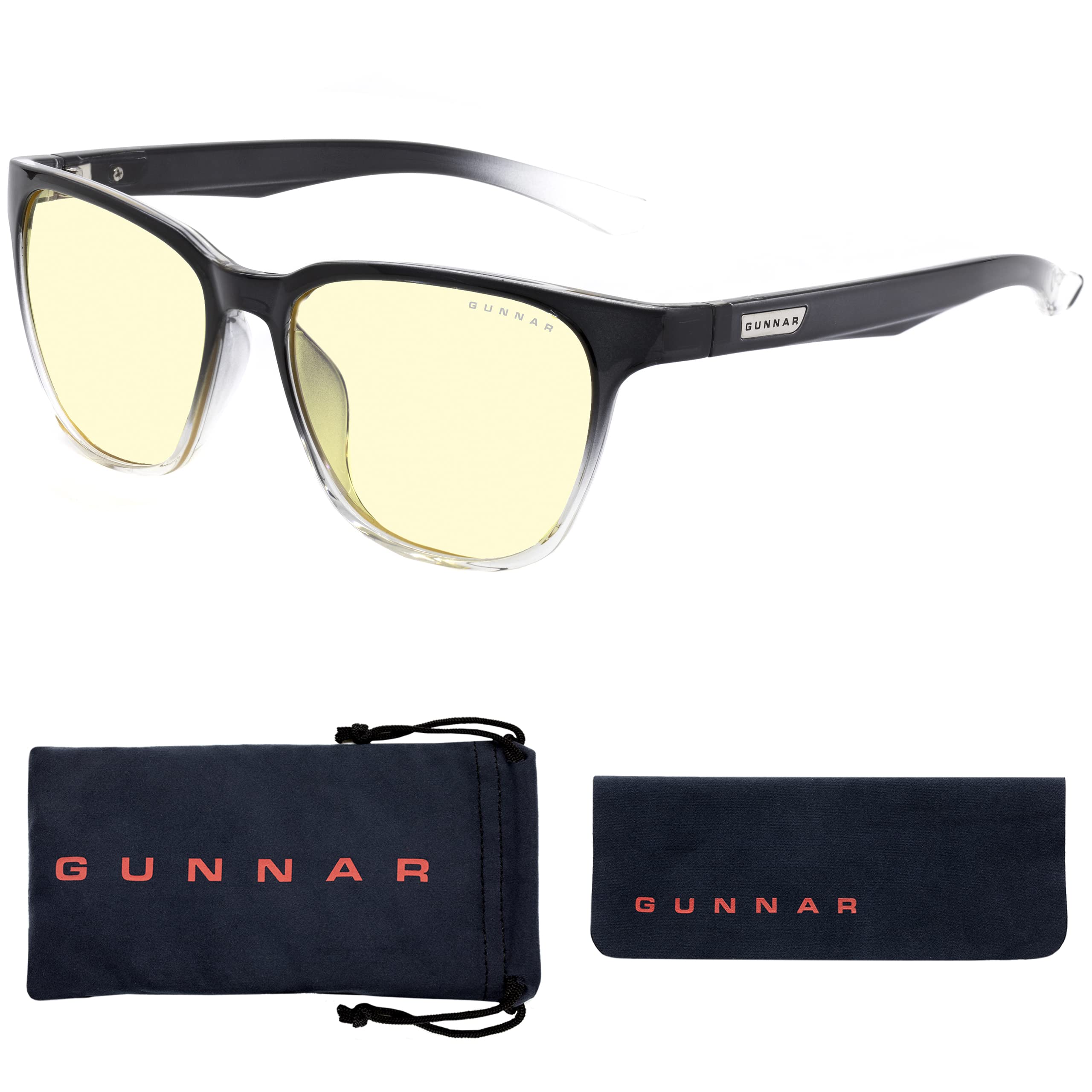 Gunnar Gaming & Computer Glasses - Berkeley - Blue Light Blocking Glasses with Premium Blue Filter & UV Protection for Gamers, Programmers & Office Workers
