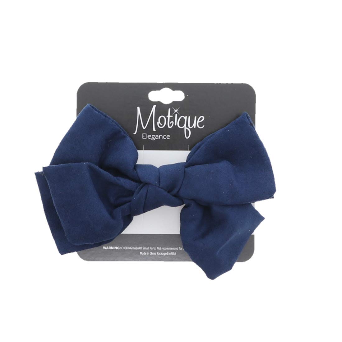 Navy Suede Bow Clip Small Hair Bow for Girls, Women, and Kids - Perfect for Parties, Weddings, and Everyday Accessories