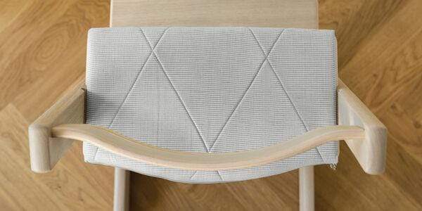Stokke Tripp Trapp Junior Chair Cushion - Premium Nordic Grey Baby High Chair Seat Pad for Toddlers | Comfortable & Washable | Perfect for Dining, Feeding, and Playtime