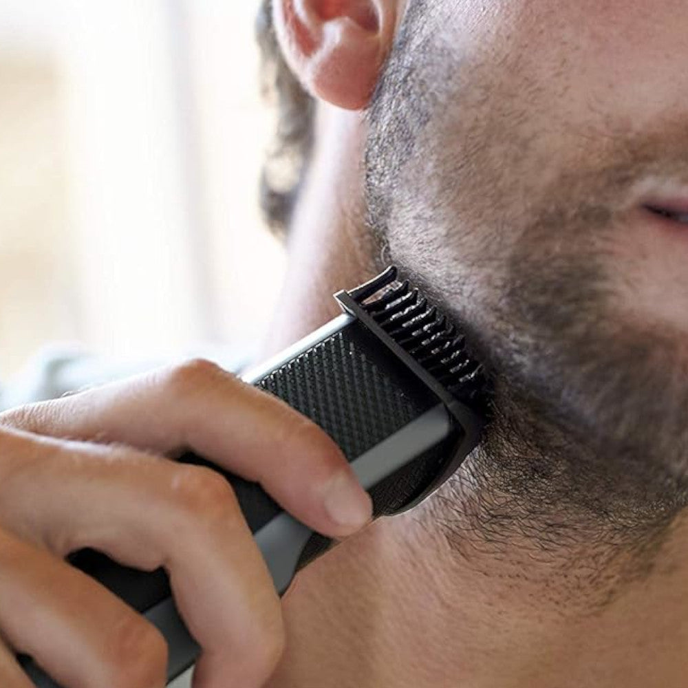 PHILIPS BT3222/14 Series 3000 Beard Trimmer for Men - Professional Cordless Mustache & Facial Hair Grooming Kit - Perfect for Home, Travel & Daily Grooming Routine