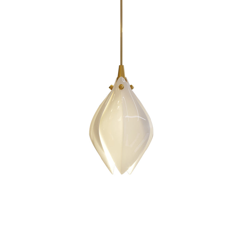 Celeste Flora Pendant Light - Modern Floral Glass Ceiling Lamp for Dining Room, Kitchen Island & Bedroom Decor - Elegant Hanging Light Fixture with Nature-Inspired Design