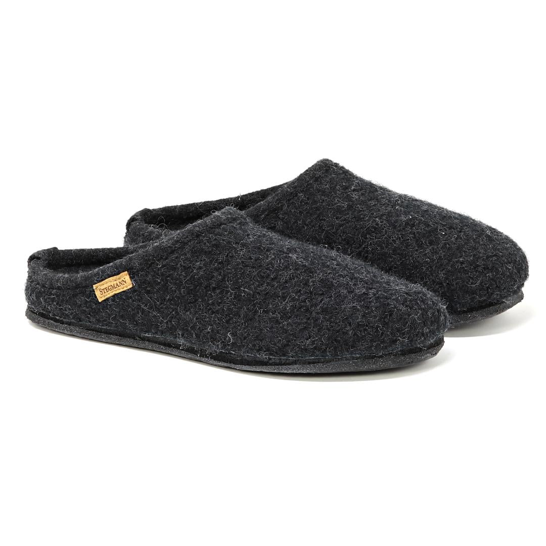 Women's Alpine Comfort Wool Slippers - Cozy Indoor/Outdoor Winter House Shoes for Women - Perfect for Home, Lounge, and Cold Weather Wear