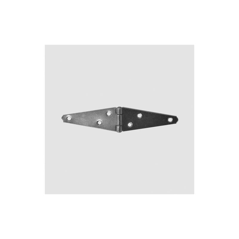 Heavy Duty 4 Strap Hinges - Solid Steel Construction for Barn Doors, Gates & Fences - Outdoor & Industrial Use