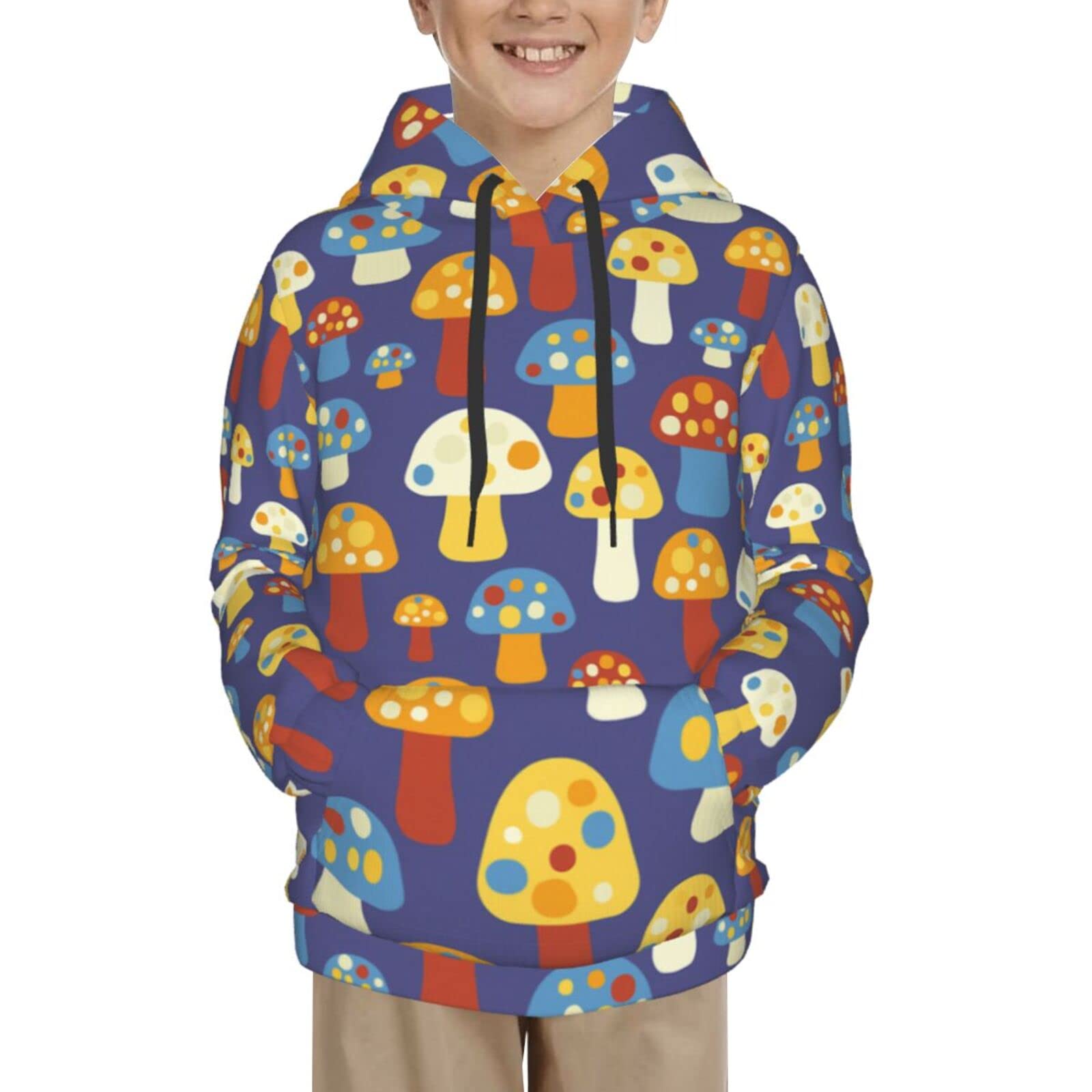 Kids Fashion Pullover Hoodies - Soft Casual Sweatshirts for Boys & Girls - Cute Novelty Hooded Sweaters for School, Play & Outdoor Activities