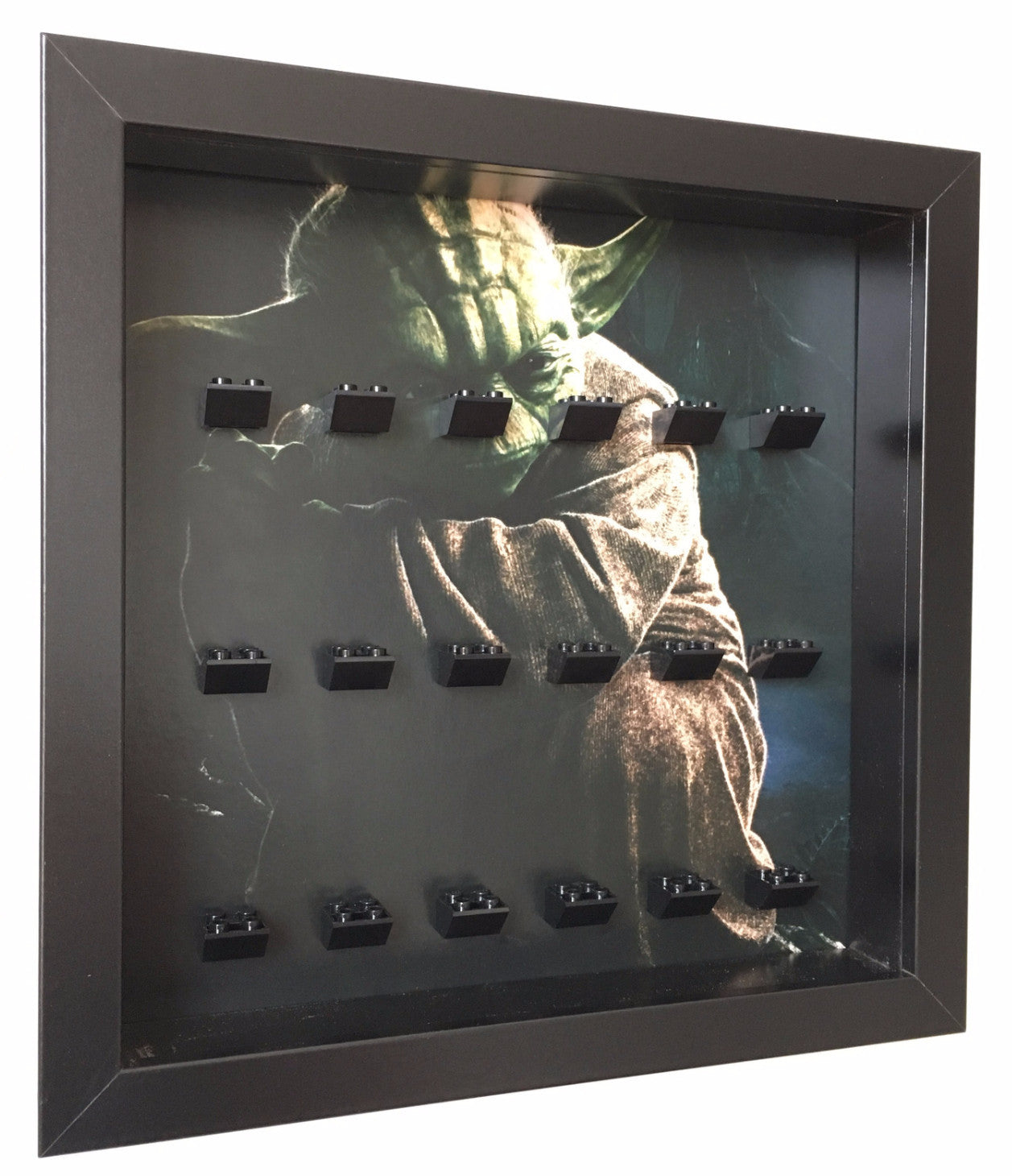 LEGO Star Wars Yoda Minifigure Display Frame - Perfect for Collectors & Home Decor