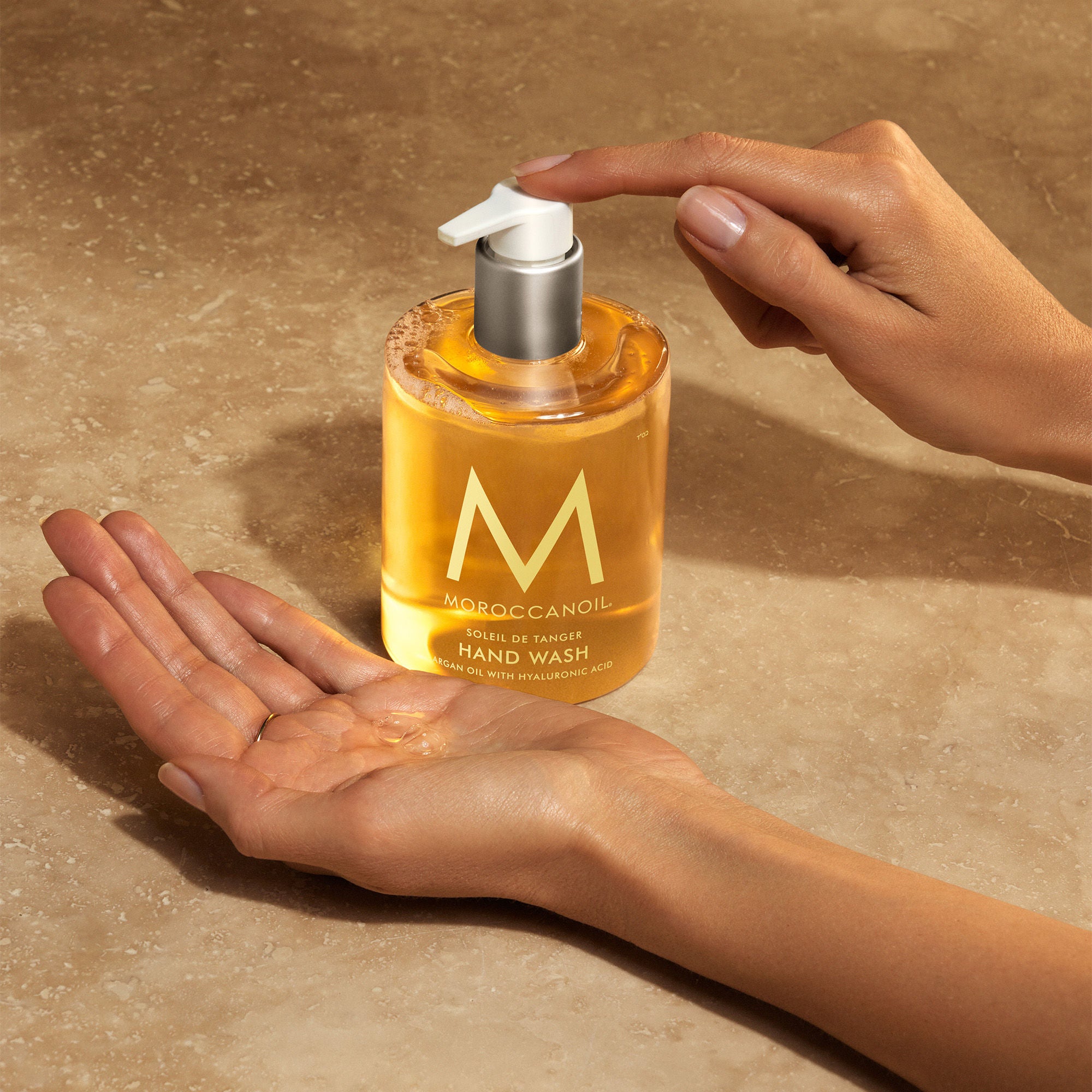 Hand Wash Soleil de Tanger - Luxurious Liquid Hand Soap with Exotic Fragrance for Bathroom, Kitchen & Guest Washroom