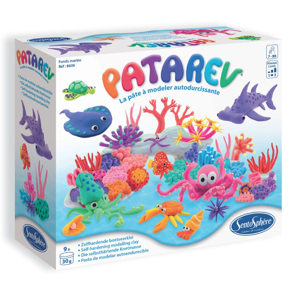 Patarev Coral Reef Air Drying Clay Kit - DIY Modeling Clay for Kids & Adults - Perfect for Arts & Crafts, School Projects, and Home Decor