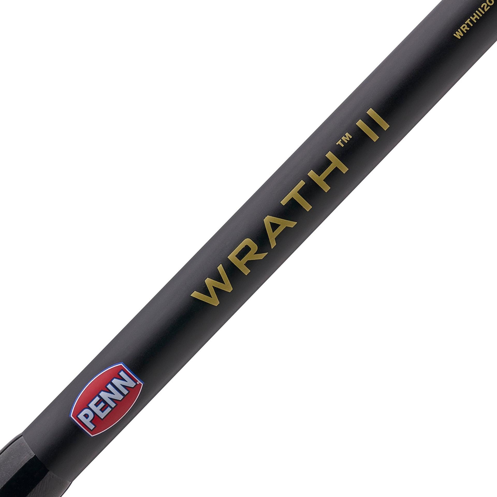 Wrath™ II Spinning Rod and Reel Combo - Premium Fishing Gear for Freshwater & Saltwater Anglers - Perfect for Bass, Trout, and Saltwater Fishing Adventures