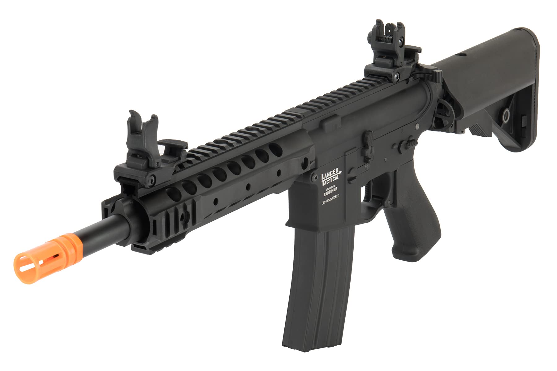 Lancer Tactical Gen 2 CQB Proline Full Metal ETU & Mosfet High FPS Airsoft AEG Rifle - Professional Airsoft Game & Tactical Training - Perfect for CQB, MilSim & Outdoor Shooting