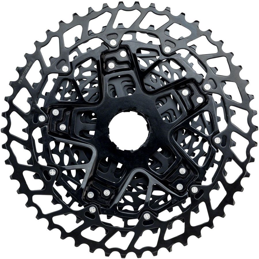 SRAM NX Eagle PG 1230 12-Speed Bike Cassette - 11-50T, Black | Compatible with Mountain Bikes & E-Bikes for Smooth Gear Shifting