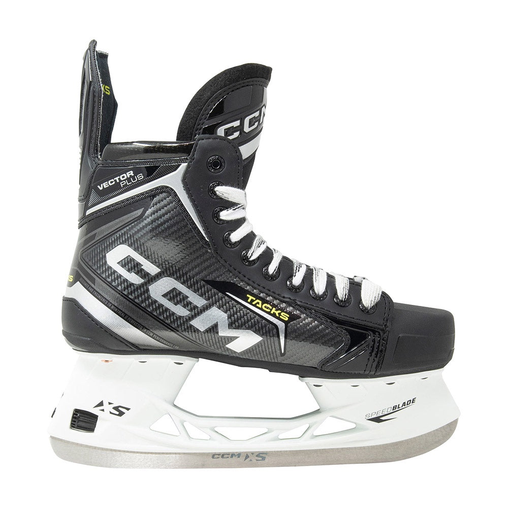 CCM Tacks Vector Plus 2024 Senior Ice Hockey Skates - Professional Performance Skates for Men & Women - Perfect for Competitive Games & Ice Rink Training