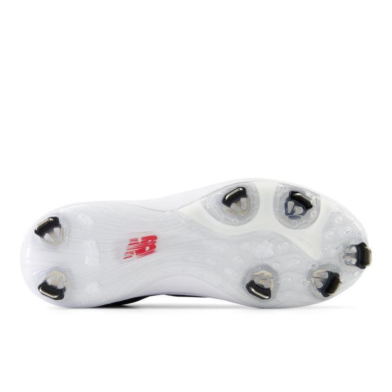 New Balance Women's FuelCell FUSE v4 Metal Fastpitch Softball Cleats - Black & White - Lightweight & Supportive for Competitive Games & Training