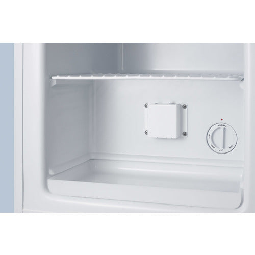 Accucold FS24L7PLUS2 Compact All Freezer - 2.4 Cubic Feet, Energy Efficient Upright Freezer for Home, Garage, or Basement - Perfect for Storing Frozen Foods, Ice Cream, and Meal Prep