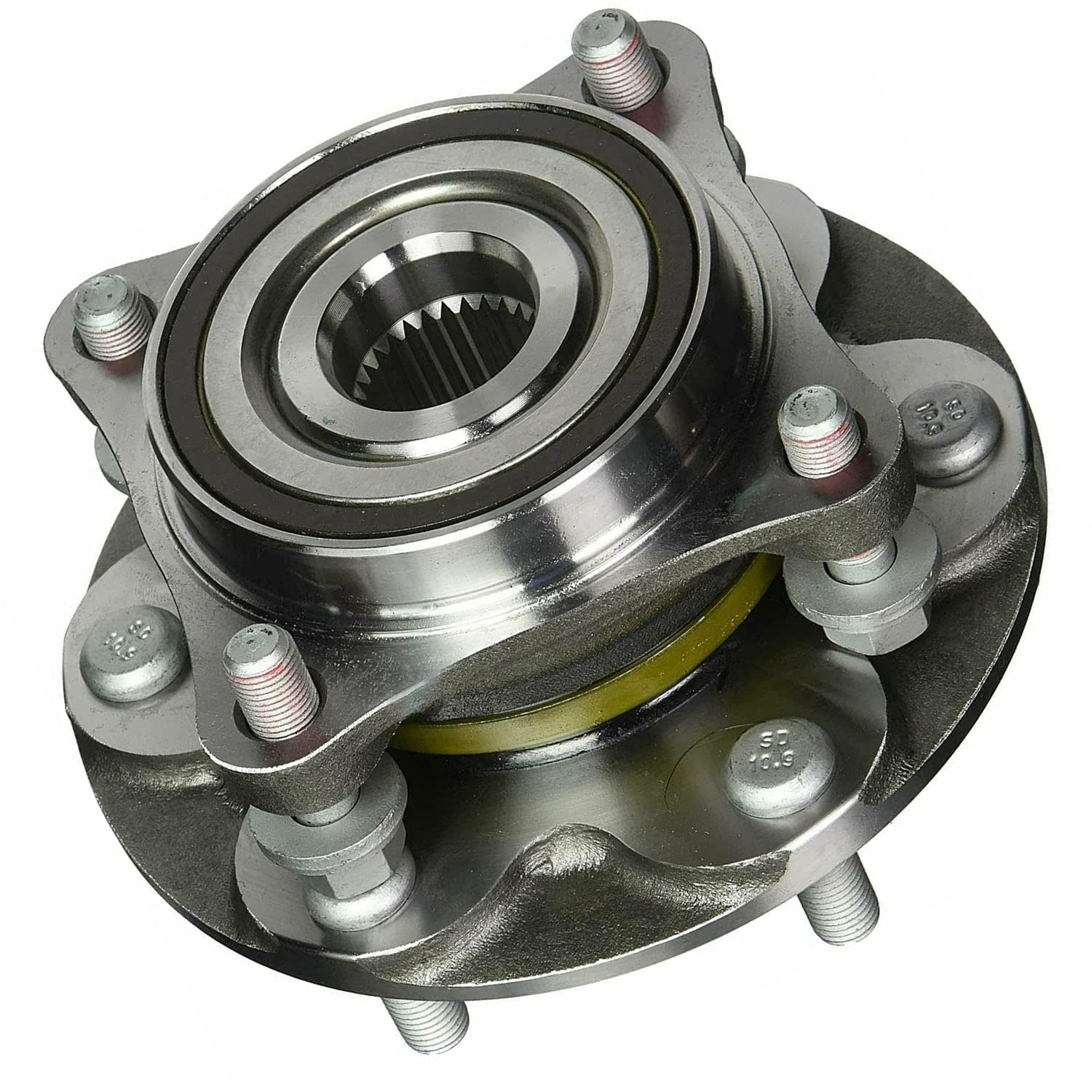 Bodeman 4X4 4WD Front Wheel Hub and Bearing Assembly 2PC Set - Compatible with Toyota Tacoma, 4Runner, FJ Cruiser & Lexus GX470, GX460 - Perfect for Off-Roading, Truck Maintenance and DIY Repairs