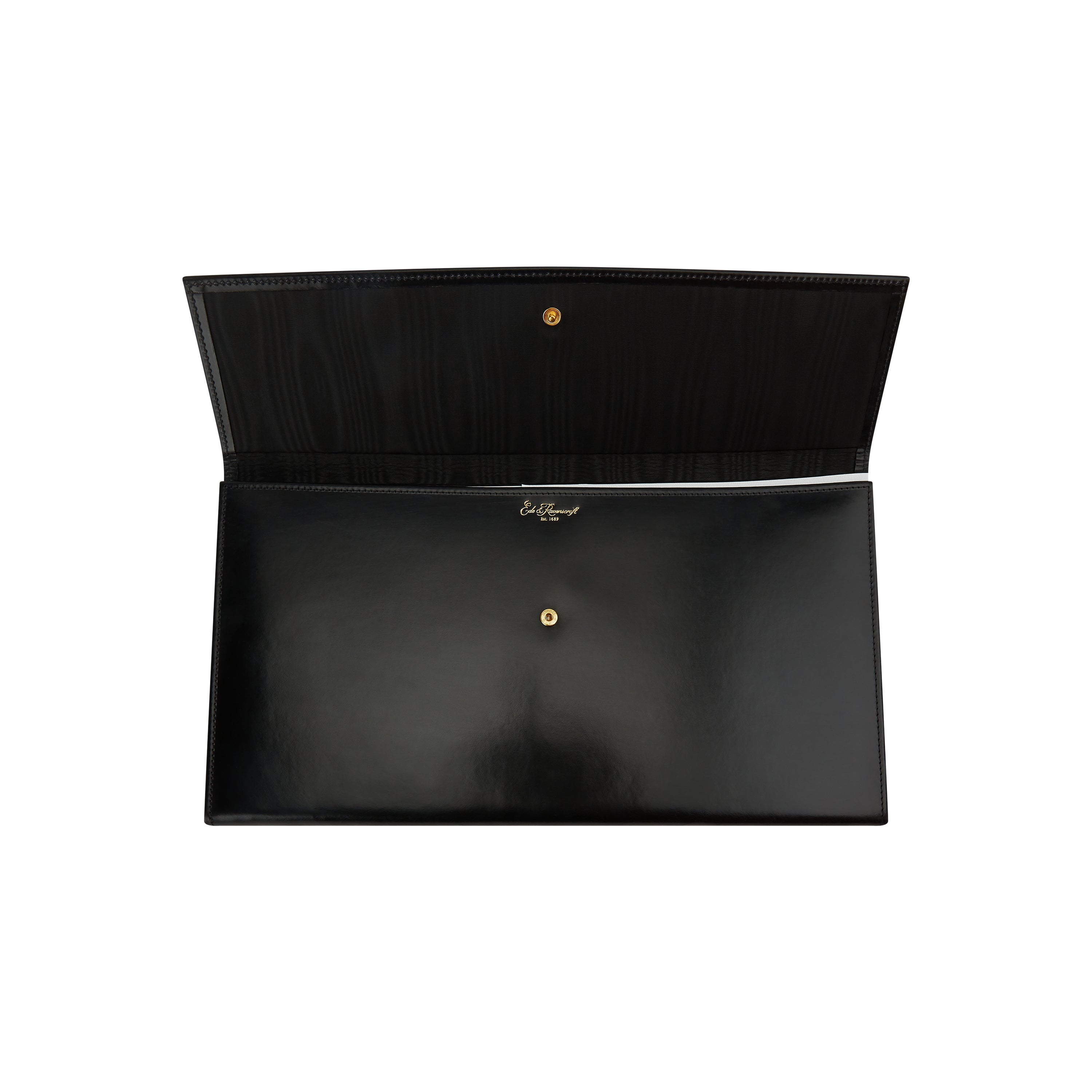Premium Black Leather Collarette Case for Women & Men - Elegant Necklace & Jewelry Organizer | Perfect for Travel, Storage & Gift Giving