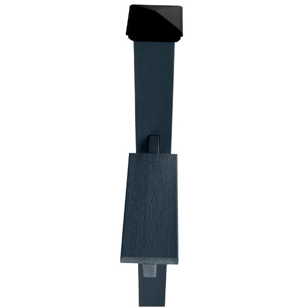 Durable Outdoor Hazleton Mailbox Post - Heavy Duty Steel Mailbox Stand with Anti-Rust Coating for Residential & Commercial Use - Perfect for Driveway, Garden, and Front Yard Installation