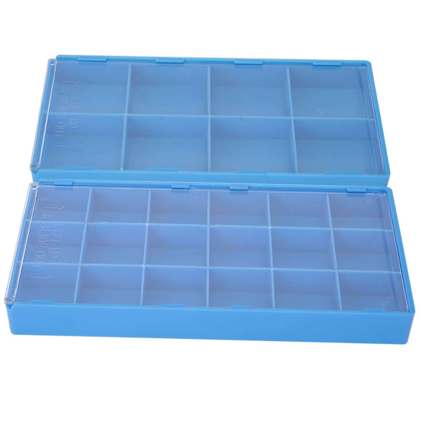 Watch Parts Storage Box - Plastic Organizer for Watchmaker Repair Tools | Workshop & Home Use