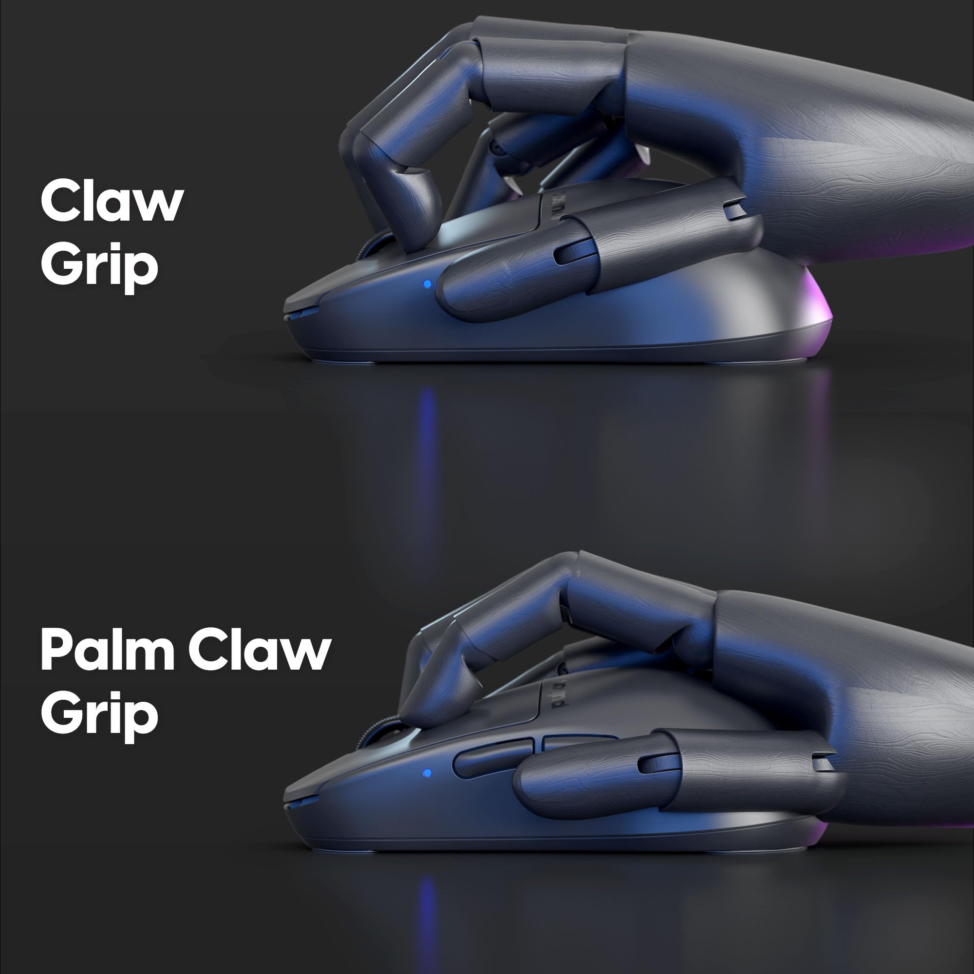 Pulsar X2H Mini Wireless Gaming Mouse - Ultra Lightweight 52g, Symmetrical Design, Optical Switches, 26000 DPI PAW3395 Sensor, 2.4GHz 1ms Response - Perfect for FPS, MOBA & Esports Gaming (Black)